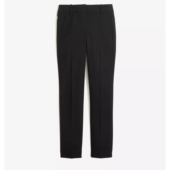 J. Crew Mercantile Effortless Slim Crop Pants Black Size 8 NWT!!! - Picture 3 of 5